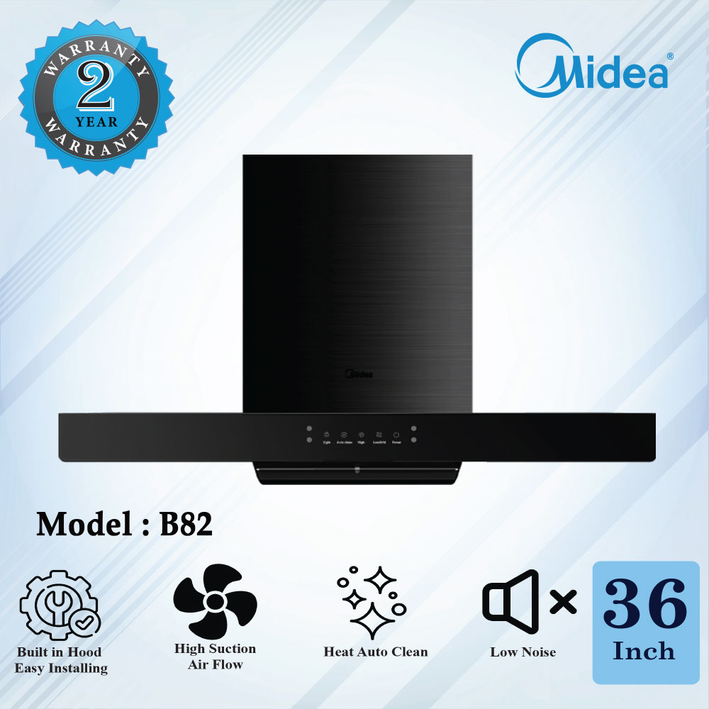 Midea B82 Kitchen Hood Heat Auto Clean